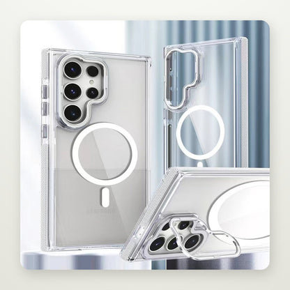 Two-Tone Clear Magnetic Case for Galaxy S25 Ultra