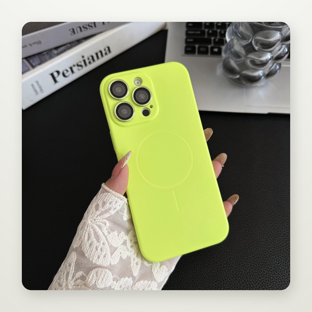Liquid Silicone MagSafe Case for iPhone 15–17 & Air