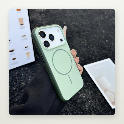 Two-Tone Frosted MagSafe Case for iPhone 16–17 & Air