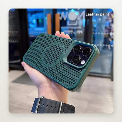Honeycomb Cooling MagSafe Case for iPhone 11–17