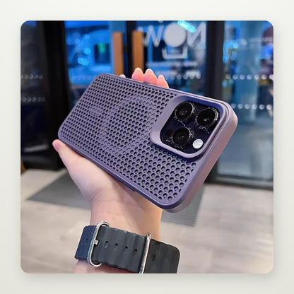 Honeycomb Cooling MagSafe Case for iPhone 11–17