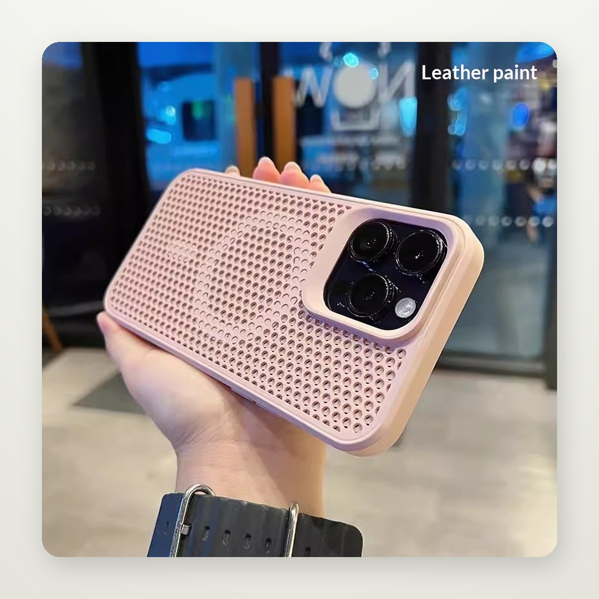 Honeycomb Cooling MagSafe Case for iPhone 11–17