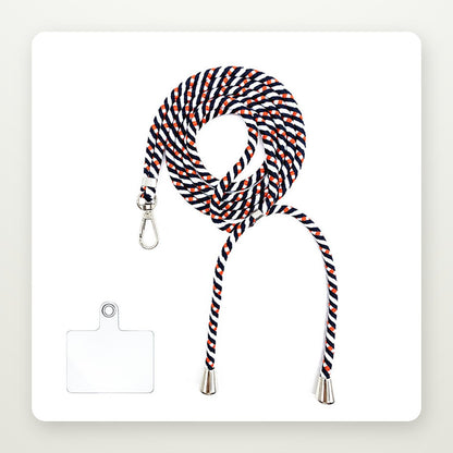 6mm Nylon Crossbody Phone Lanyard with Bell Charm