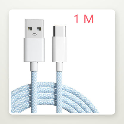 Braided Fast-Charge USB-C Cable
