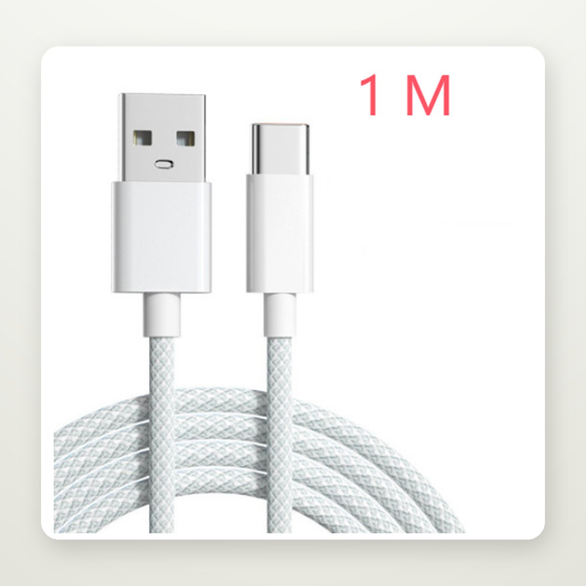Braided Fast-Charge USB-C Cable