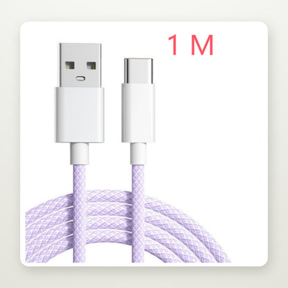 Braided Fast-Charge USB-C Cable