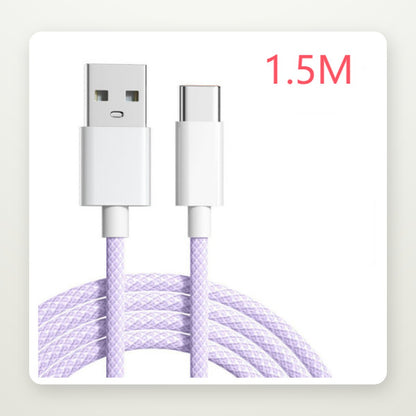 Braided Fast-Charge USB-C Cable