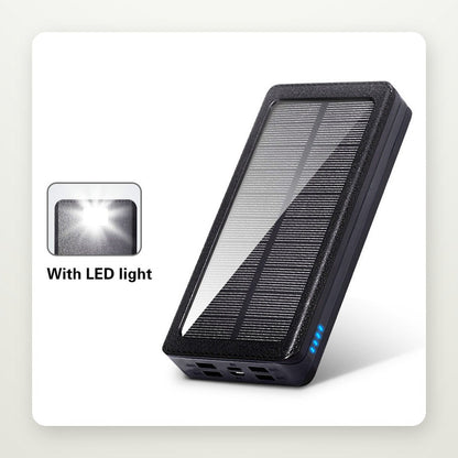 Solar Camping Power Bank, up to 50,000mAh