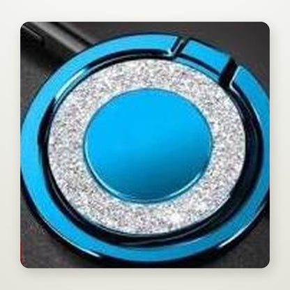 Glitter Metal Ring Phone Holder