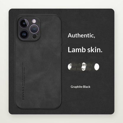 Classic Leather-Look Case for iPhone 13–17