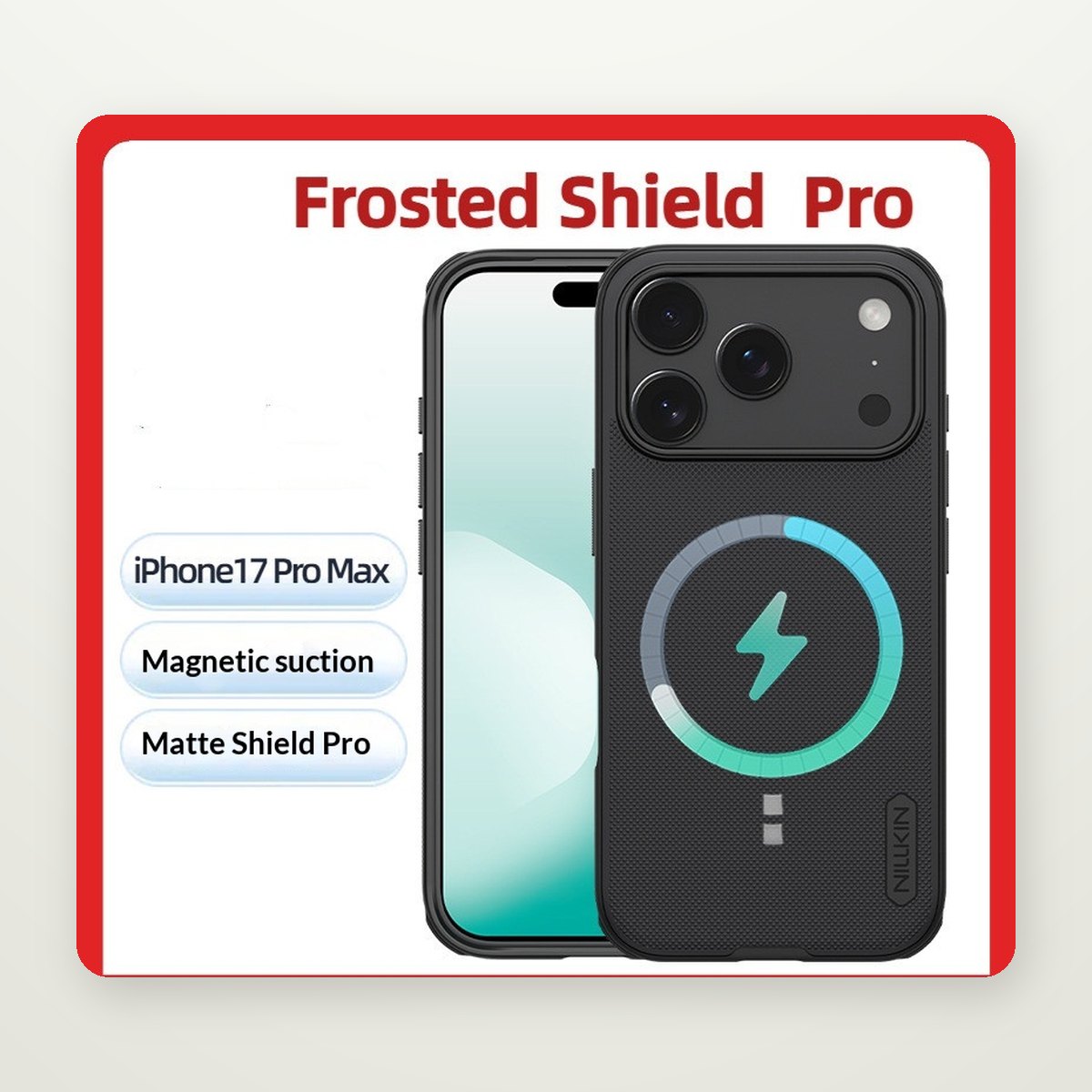 Magnetic Shield Case for iPhone 17 & Air