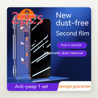 Dust-Free Install Box Screen Protector for iPhone 11–18