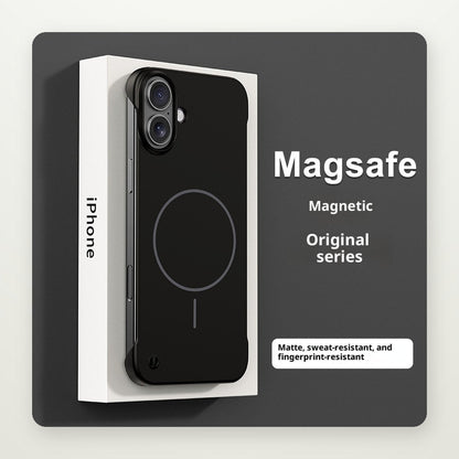 Frameless Skin-Feel MagSafe Case for iPhone 14–17