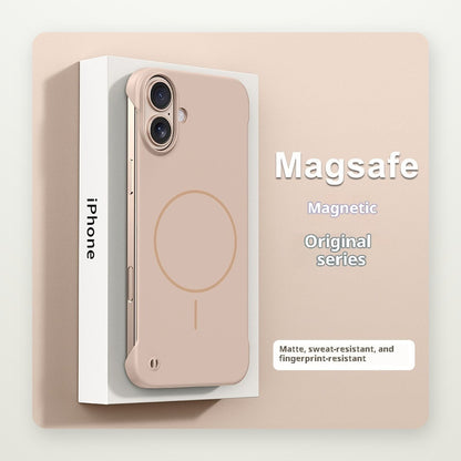 Frameless Skin-Feel MagSafe Case for iPhone 14–17