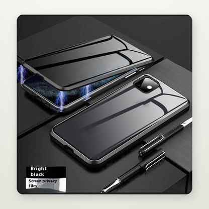 360° Privacy Glass Magnetic Case for iPhone 13–16