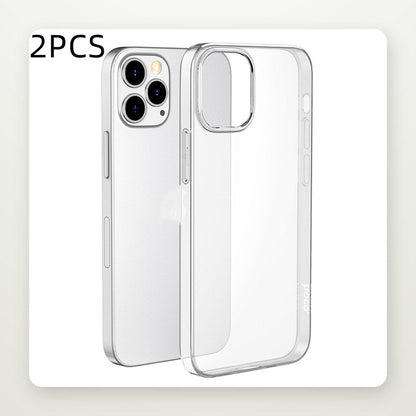 Crystal Clear TPU Case for iPhone 13–15