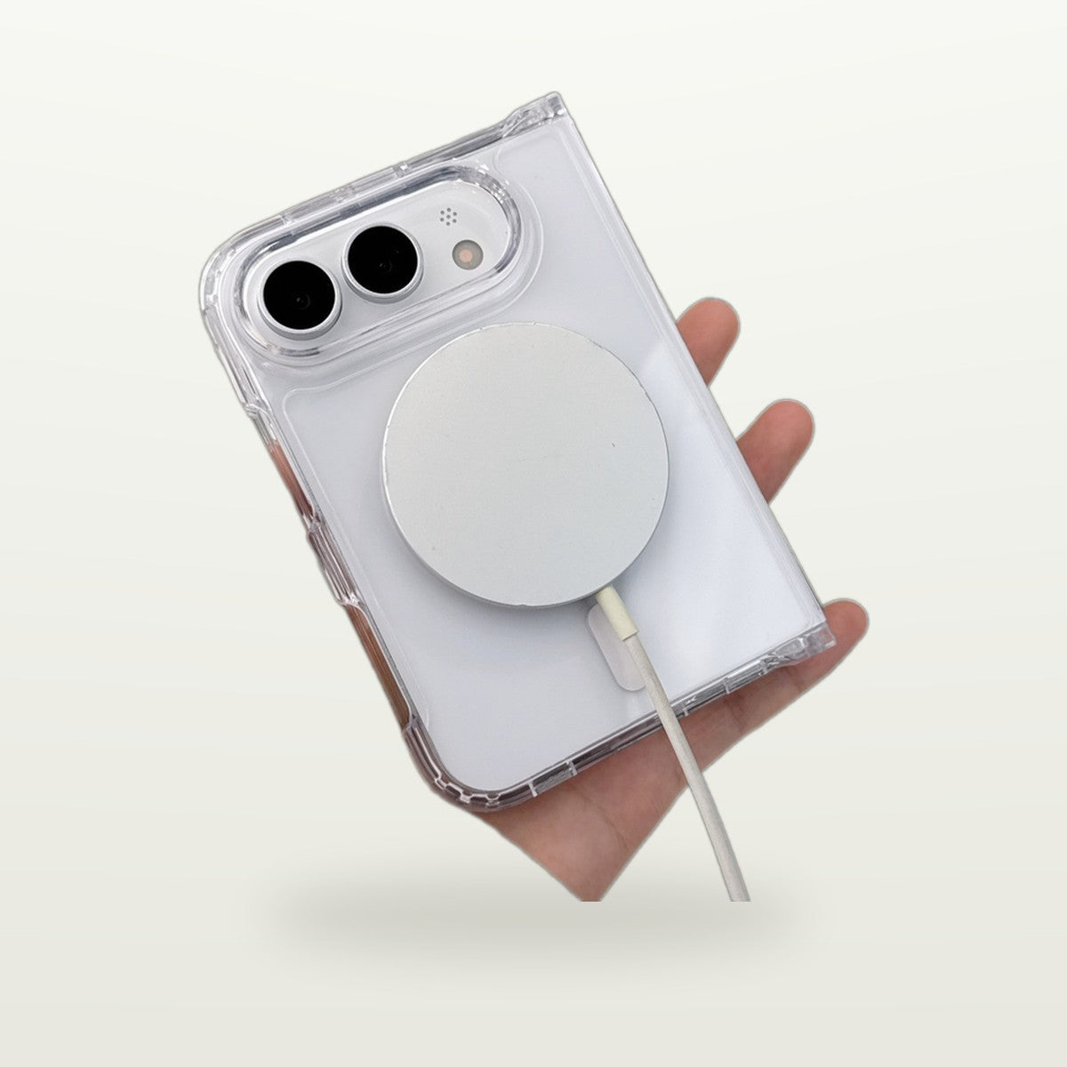 Clear Hybrid Shell Case – iPhone Duo