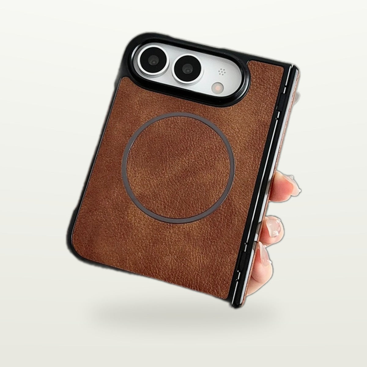 Leather-Look MagSafe Case – iPhone Duo — view 2