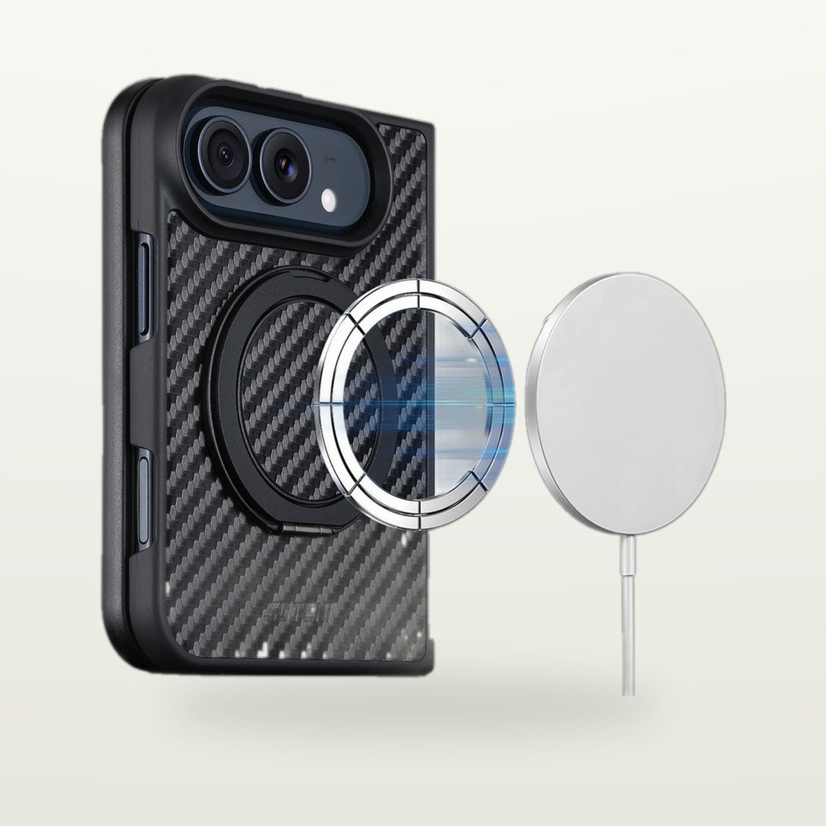 Carbon Fibre Case – iPhone Duo — view 2